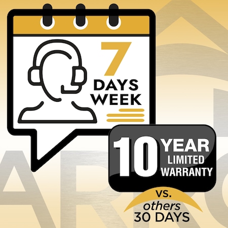 Arrow Storage Products Galvanized Steel Carport, W/ 2-Sided Enclosure, Compact Car Metal Carport Kit, 10'x15'x7', Eggshell CPH101507ECL2